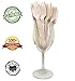 Madera Eco-Friendly Disposable Cutlery Set (150 Forks) | Natural, Birchwood, Biodegredable & Compostable Tableware For Parties, BBQ, Weddings, Camping, Picnics | Kitchen Utensil Set