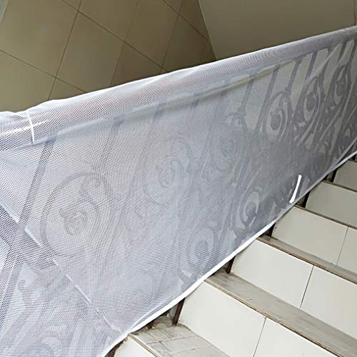 image for 16.8 x 2.6 Ft Children Safety Net, Bantoye 5m Indoor Balcony & Stairwa