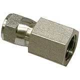 Apache 39006150 3/8" Female JIC x 3/8" Female Pipe Swivel, Hydraulic Adapter