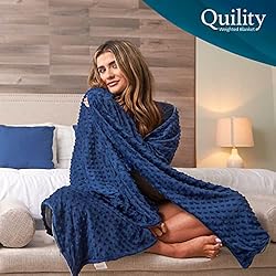 Quility Weighted Blanket for Adults - 15 LB Twin