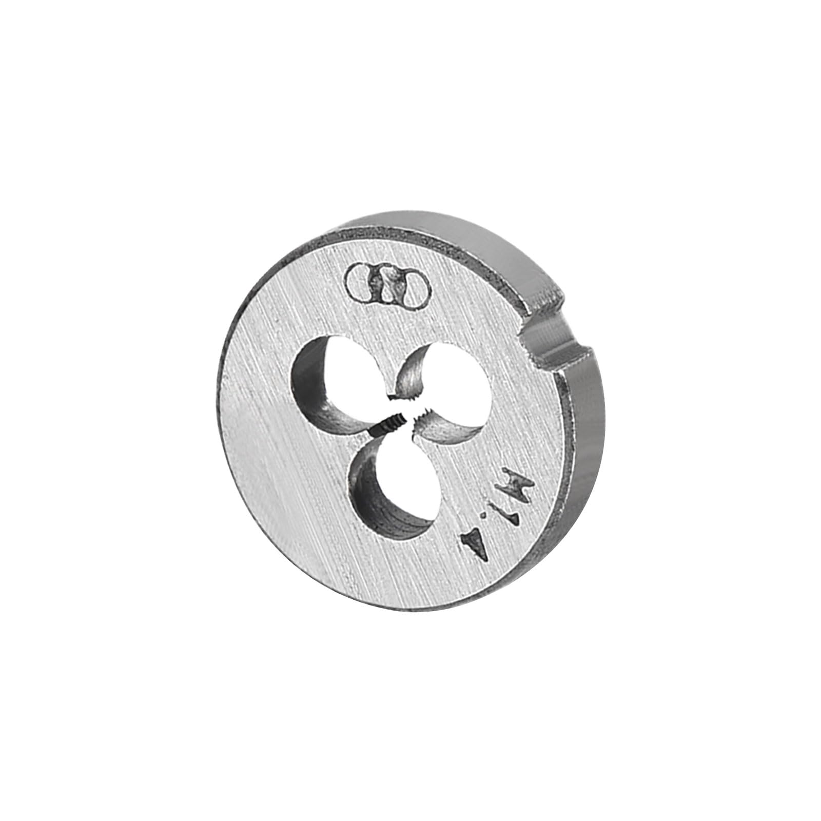 CoCud Metric Adjustable Round Die, M1.4 X 0.3, Alloy Steel Thread Right Hand Threading Die - (Applications: for Processing External Threads for Metal Plastic)