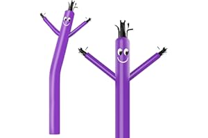 MOUNTO 20ft 18inch Fly Puppet Dancer Tube Man Fly Guy Puppet Dancer (Purple)