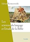 Les sciences du langage et l'étude de la Bible by