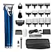 Wahl Stainless Steel Lithium Ion 2.0+ Slate Beard Trimmer for Men - Electric Shaver, Nose ear trimmer, Rechargeable All In One Men's Grooming Kit - model 9864B