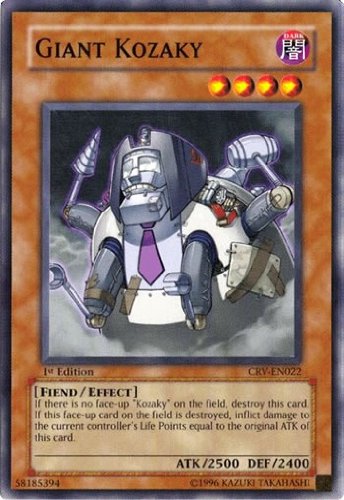 Yu-Gi-Oh! - Giant Kozaky (CRV-EN022) - Cybernetic Revolution - Unlimited Edition - Common