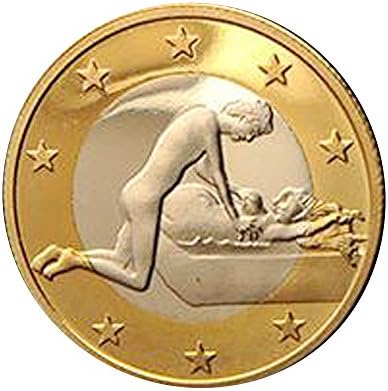 1 Pc Sex Coins, QIQIU Lover Euro 34 Different Position Hard Coins Couple Lingire Toys Collections Gift for Adults