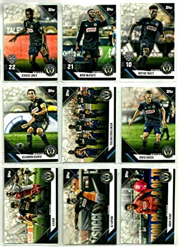 Philadelphia Union 2019 Topps Factory Sealed 11 Card Team Set with CJ Sapong and FAFA Picault Plus
