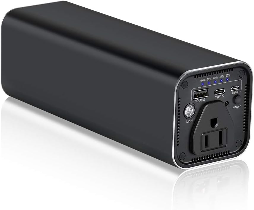 Portable Laptop Charger, 31200 mAh Power Bank, 12W USB Output & 18W