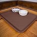Easyology Premium Pet Food Tray - Dog Food Mat and Cat Food Mat with Non Skid Design - Best Pet Bowl Mat for Containing Spills, 17.5'' x 14’'