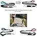 Black Rhino Dog Collars for Medium Dogs - Adjustable Reflective Heavy Duty Dog Collar with Ultra-Soft Neoprene Padding - Weatherproof, Durable, and Comfortable - Ideal for Active Dogs - Pink and Black
