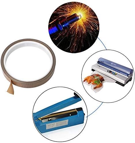 GTIWUNG 2PCS High Temp Tape, PTFE Tape/Teflon Tape, High Temperature Adhesive - Image 5