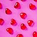 Tatuo Set of 4 Valentine's Day Heart Silicone Molds Heart Shape Candy Molds Mini for Valentine's Day Chocolate Cake Candy Fondant Gummy Jelly Making