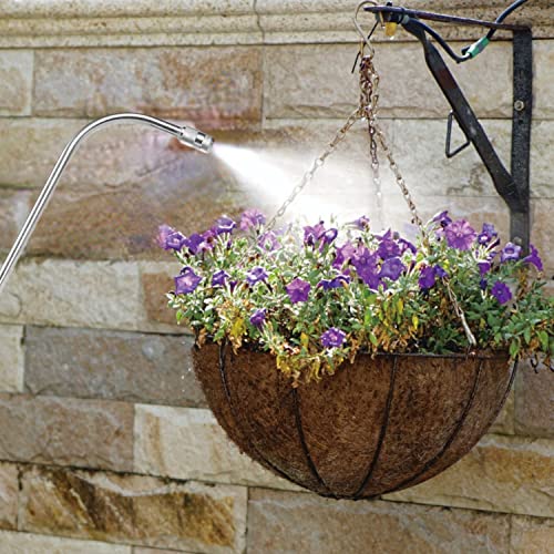 Mist Watering Wand For Hanging Baskets,25 Inch Spray Wand With