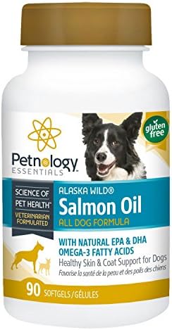 Petnology Alaska Wild Salmon Oil Soft Gel, 90 Count