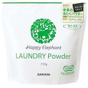 Happy Elephant 洗濯用 パウダー 720g