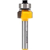 YONICO 13159q 1/16-Inch Radius Round Over Edge Forming Router Bit 1/4-Inch Shank