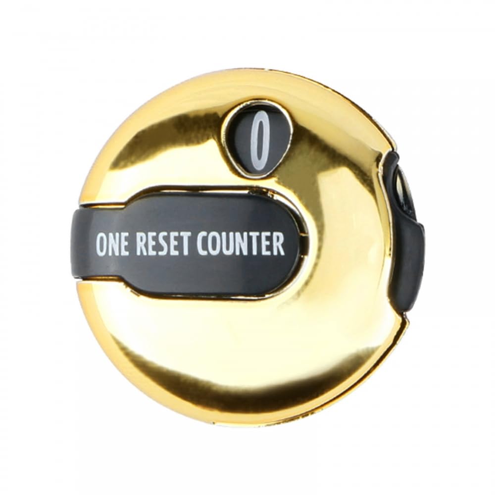 DONGKER Golf Score Counter,Golf Stroke Counter Clicker with Clip up to 12 Shot Score for Counting Golf Scoring