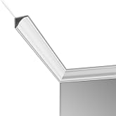 Art3d High Impact Crown Molding Trim for Ceiling, 10-Pack, 2.25" W, White | Covers 47 ft, Polystyrene, Stylish Ceiling Moulding, Lightweight, Ideal for Interior Walls, Corner D&eacute;cor