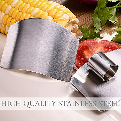 Finger Guards for Cutting 7 PACK Unbreakable Stainless Steel Finger