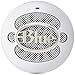 Blue Microphones Snowball iCE Versatile USB Microphone - White (Snowball iCE) with Universal Pop Filter Microphone Wind Screen with Mic Stand Clip