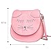 Pinky Family Little Girls Purse Cute Cat Coin Purse Shoulder Bag Handbag Girls Gift (Pink)
