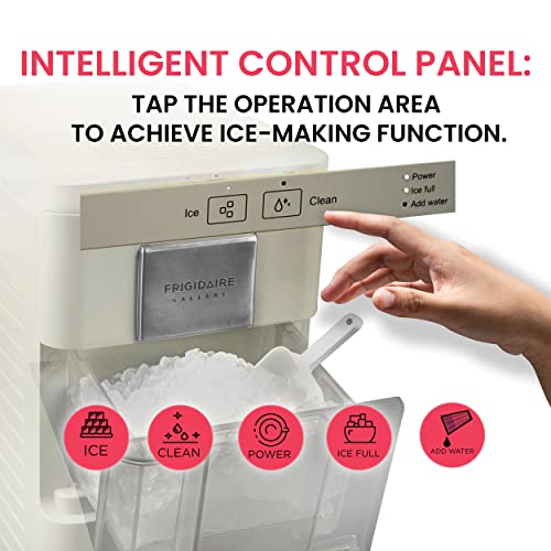 FRIGIDAIRE Gallery EFIC255 Countertop Crunchy Chewable Nugget Ice Maker