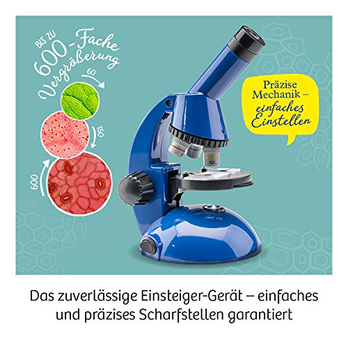 KOSMOS 636050 Entdecker-Mikroskop, Experimentierkasten für Kinder, Schüler Mikroskop, Mikroskop für Kinder ab 8 Jahre, Kinder, kosmos mikroskop – Bild 5