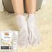Foot Peel Mask Exfoliating Calluses and Dead Skin Remover, Repair Rough Heels, Get Soft Foot,Efficiently Feet Care Anti Aging,Lemon Smell,Peel second day and Completely within 4-7 days