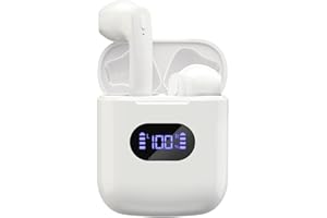 CXK Wireless Earbuds, Bluetooth 5.3 Earbuds 36H Playtime with LED Power Display Charging Case Premium Sound Wireless Headphones Built-in Mic Crystal-Clear Calls Earphones for Sport and Working