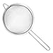 Cook N Home 3 Piece Fine Mesh Strainer Set, Stainless Steel