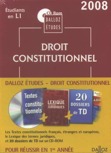 Droit constitutionnel 2008