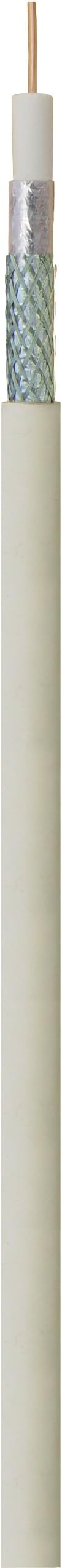 Transmedia KH 21–100TKL Coaxial Cable (> 85 dB, Double Shielding, 75 Ohm, 1.1 MM/Cu, 6.8 MM Diameter/PVC)