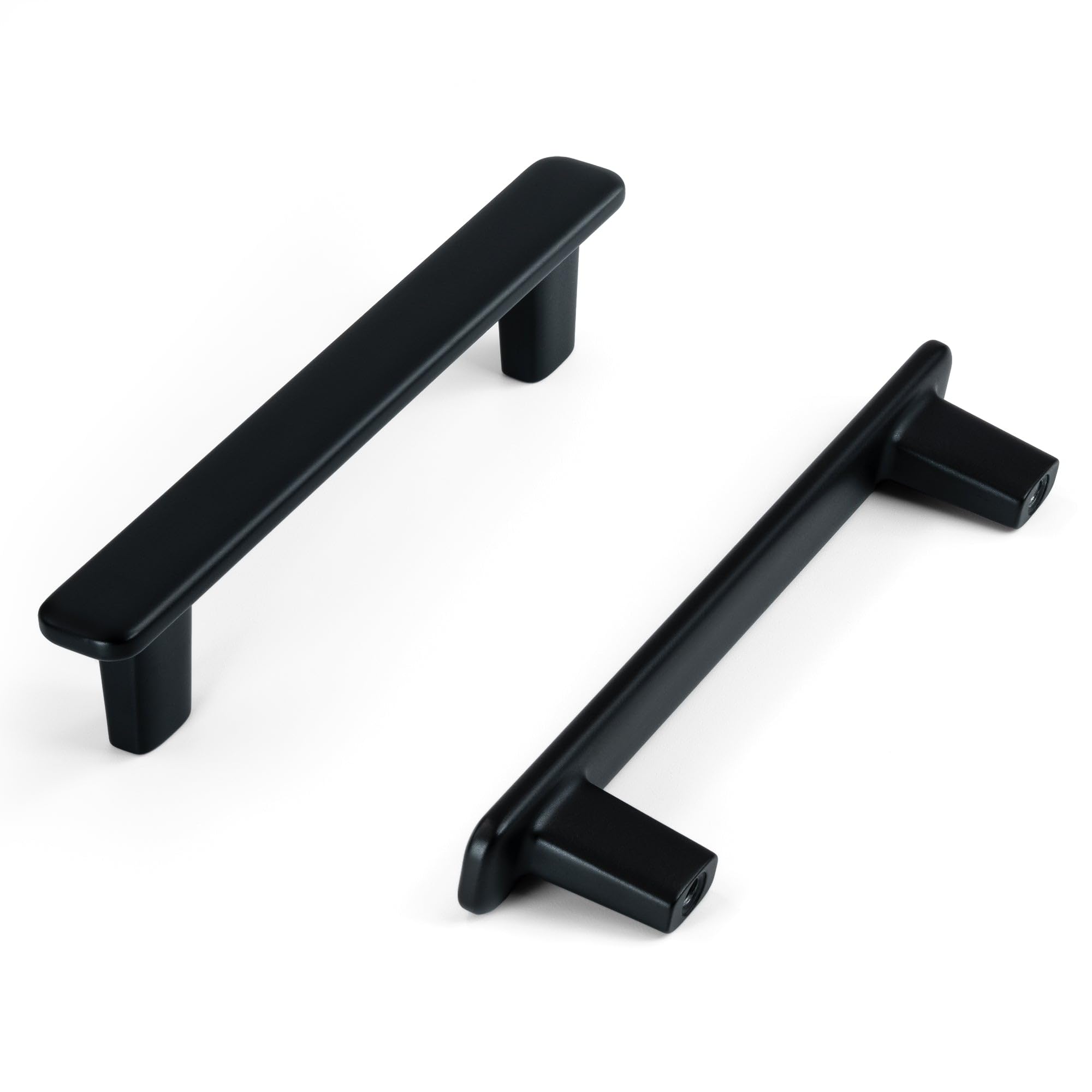 HESTIA HARDWARE 10 Pack | Black Drawer Pulls 3.75