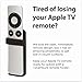 TotalMount Apple TV Remote Holder (Compatible with 2nd and 3rd generation Apple TVs)