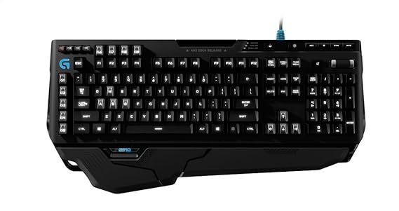 Logitech G910 Orion Spark - mechanische Gaming-Tastatur (mit RGB-Beleuchtung und Neun programmierbare G-Tasten, QWERTY-Layout
