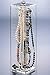Huang Acrylic Jewelry Necklaces Stand Holder and Organizer for Long Necklaces