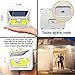 Ludius Solar Motion Sensor Light Outdoor-2 Generation Security Light-Upgraded Motion Detector-Very Bright-54 LEDs-270° Wide Light Angle-Waterproof-Wireless-Easy to Install Led Solar Lights Outdoor