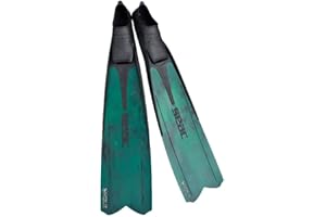 Seac Shout, Long Fins for Scuba Diving, Spearfishing and Freediving, Made in Italy