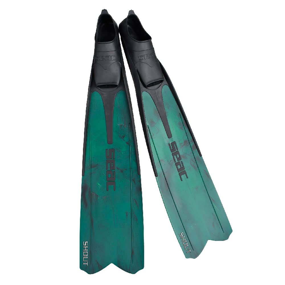 Seac Shout Camo S700, Long Fins for Scuba
