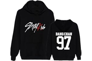 CHAIRAY Kpop Skz Hoodie Felix Sweatshirt ChangBin HyunJin Woojin Han Jisung Bangchan Minho Sweater for Unisex Adult