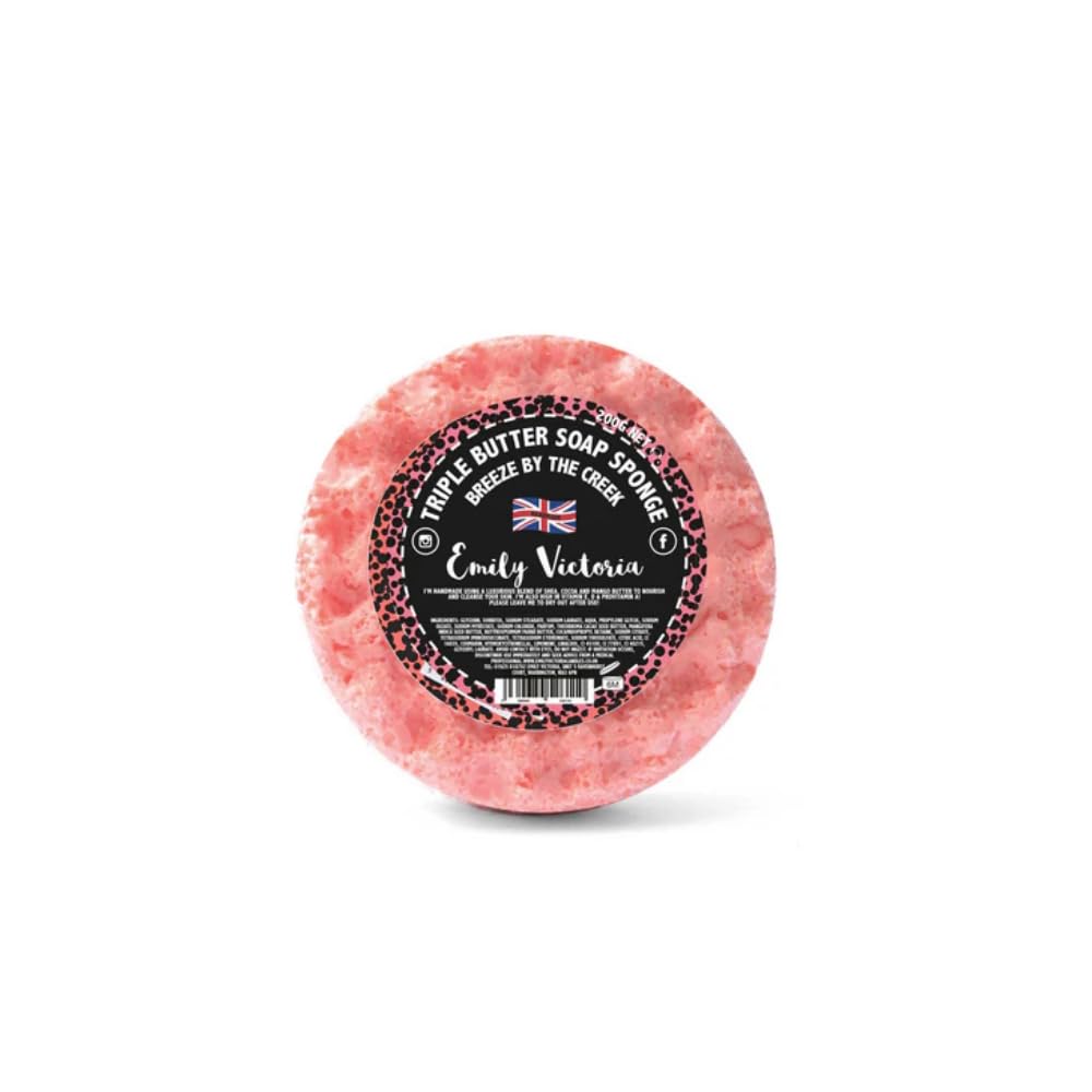 Breeze By The Creek Triple Butter Soap Sponge by Emily Victoria