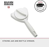 Kuhn Rikon Jar Opener with 3 Steel Grippers Long Handle view 2