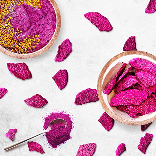 Suncore Foods Supersnack - Red Pitaya Dragon Fruit Chips, 1.76oz, (1 Pack) - Thumbnail 5