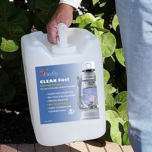 FIREFLY Kosher Citronella Clean Fuel Bulk Lamp Oil 5 Gallons