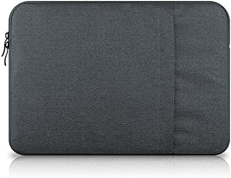 KimTime 11.6 inch Lightweight Laptop case,Business Travel Computer Bag Shockproof Breathable Waterproof Portable Protective Sleeve For Macbook Air / Pro (Dark Gray)