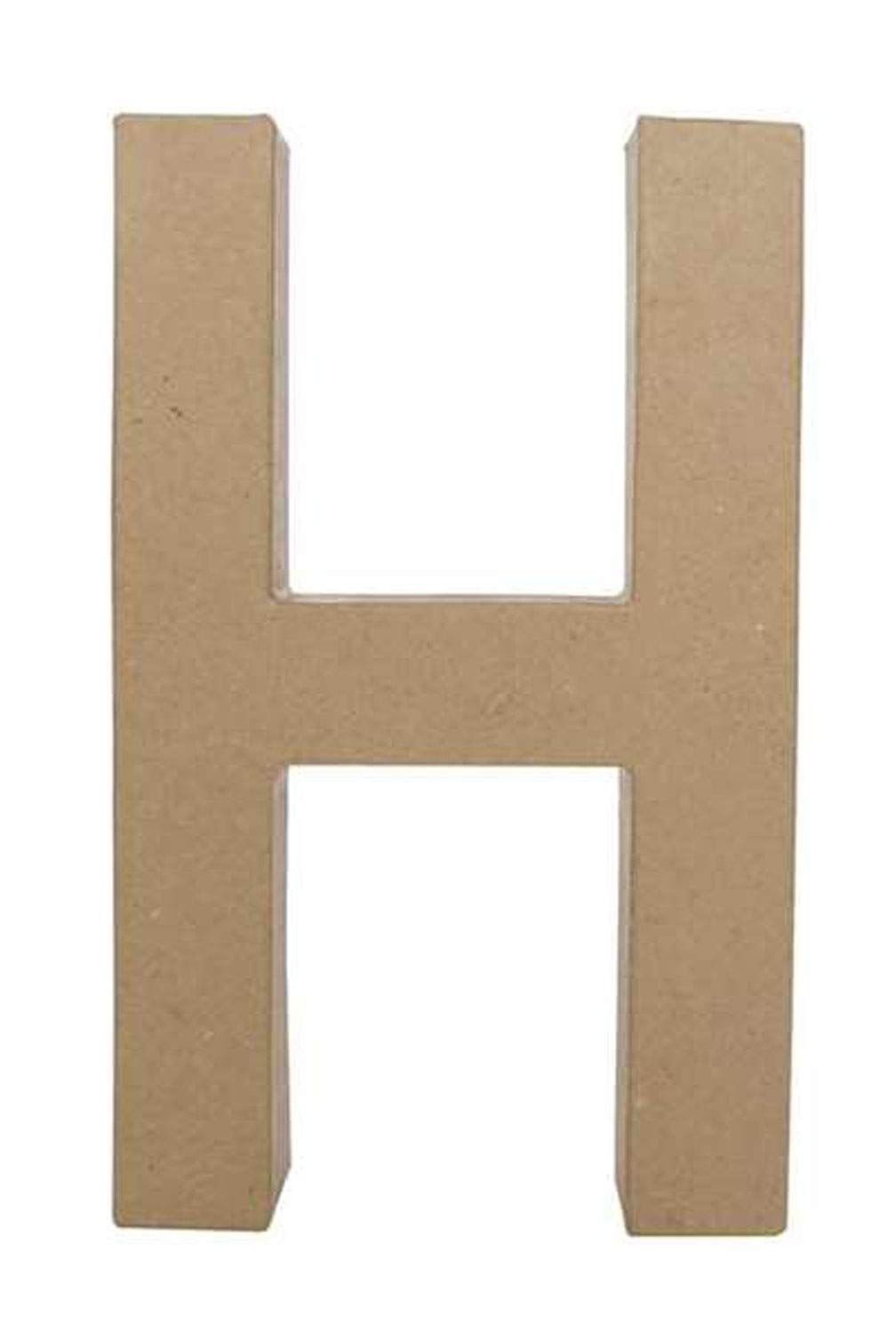 Décopatch Mache Funny Letter H