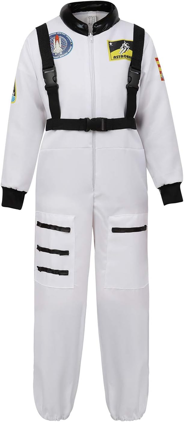 Astronaut Costume for Kids Jumpsuit Toddler Halloween Costumes Dress up Clothes