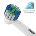 Replacement Toothbrush Heads for Oral B by Oliver James, 12 Pack Regular Heads with Travel Caps, Precision Clean Refill compatible with Oral B Pro1000 Pro3000 Pro5000 Pro7000