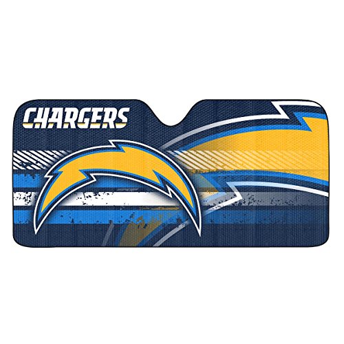 Team ProMark NFL Los Angeles Chargers Universal Auto Shade, Yellow