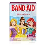 BAND-AID Children's Adhesive Bandages, Disney Princess, Assorted Sizes 20 ea (Pack of 3)